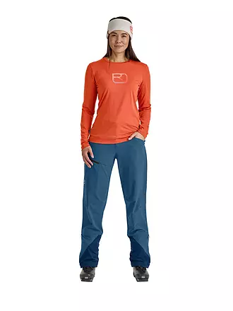 ORTOVOX | Pantalón softshell de travesía Mondeval para mujer | hellblau